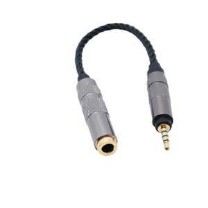 <b>Audio</b> <b>Cable</b> 2.5mm Male To 4.4mm Female Balanced Adapter Braided Jacket For <b>Digital</b> Devices - Product Image 4