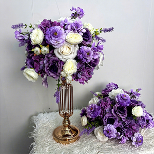 อุปกรณ์จัดงานแต่งงานทำจากผ้าไหมดอกไม้ - Product Image 1