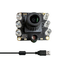 Module de caméra IR USB de vision nocturne 720P 850nm 940nm HD Mini Webcam large USB infrarouge