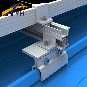 Sistema de <span class=keywords><strong>Instalación</strong></span> <span class=keywords><strong>Fotovoltaica</strong></span>, Estructura de Soporte para Paneles Solares de Techo, Accesorios de Soporte de Aleación de Aluminio - Product Image 1
