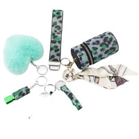 Nouveau porte-clés décapsuleur vintage en alliage avec strass et alarme de sécurité pour femme