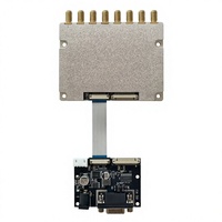 Lector RFID UHF Pasivo EASYRFID EZ710M de 8 Puertos, Protocolo ISO18000-6C, Largo Alcance de Lectura de 35 m con Placa de Demostración Rs232