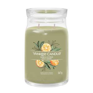 Yankee Candle - Grand pot à bougie à 2 mèches, Sauge et Agrumes - Product Image 1