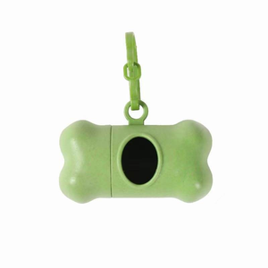 Dispensador de Bolsas para Excremento de Perro Ecológico con Forma de Hueso, de Paja de Trigo, con Logotipo Personalizado - Product Image 4