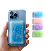 Paquete de hielo refrigerante PCM Bingfan personalizado para teléfono móvil, parche de enfriamiento para recuperación automática del teléfono, protege el teléfono, con certificación CE.