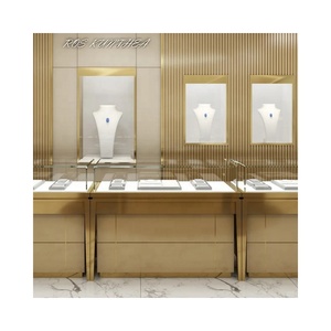 Sac blanc verre fumé utilisé led étagère bijoux vitrines vitrine bijoux et montre kiosque rond pour magasin - Product Image 4