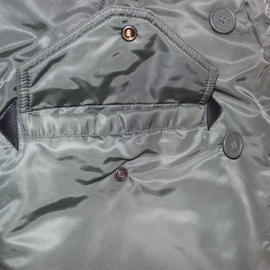 Áo Khoác Lông Cừu Ni Lông Đồng Phục Phong Cách Quân Đội Áo Parka Có <span class=keywords><strong>M</strong></span>ũ Trù<span class=keywords><strong>m</strong></span> Đầu <span class=keywords><strong>M</strong></span>àu Xanh Lá Cây - Product Image 5