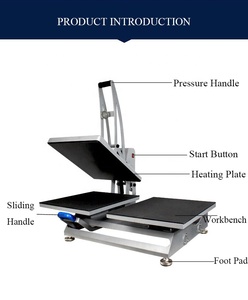 Industrial Double Stations Semi-auto Sublimation Digital Heat Press Machine Transfer Heat Press Machine Transfer Heat Press Mach - Product Image 3