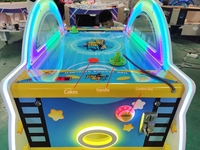 Simulateur d'intérieur de hockey à pièces Table de hockey à air pour enfants Machine de jeu d'arcade Centre de jeu Centre de jeu Table de hockey à air