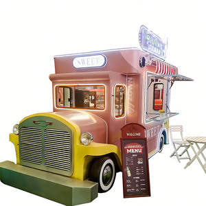 Carrito de Comida Pequeño y Económico, Carrito Móvil de Snacks, Remolque para Hot Dogs y Helados para Negocios en Auge - Product Image 1