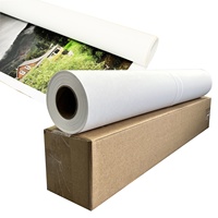 Toile large 350gsm de Matt de polycoton de format de Colorfan pour l'impression numérique pour le marché des USA