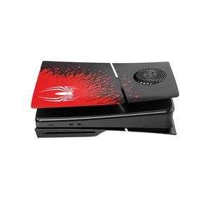 Vỏ bảo vệ mặt trước PS5 <span class=keywords><strong>Slim</strong></span>, vỏ thay thế cao cấp bằng nhựa ABS cho Playstation 5 <span class=keywords><strong>Slim</strong></span>, vỏ tùy chỉnh hình nhện - Product Image 5