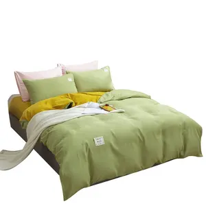 Wholesale 4 Piece Luxury Super Soft High Quality King Size Duvet Cover Home Bedsheet Bedding Set