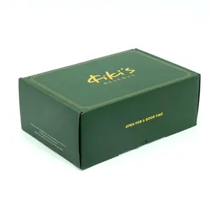 Custom Logo Gloss Shipping Box Corrugated Kraft Paper Board Coated Paper Clothes Underwear Packing Eco-friendly