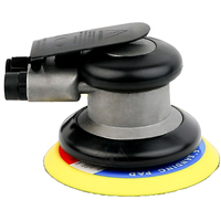 Lijadora Orbital Neumática Aleatoria de 5 Pulgadas y 125 mm |   Lijadora Orbital Neumática de 3 mm con Puerto de Vacío para Detallado Automotriz y Acabado de Muebles