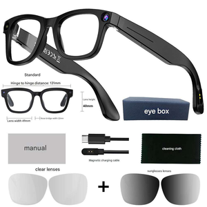 Gafas Inteligentes M01 <span class=keywords><strong>PRO</strong></span> con IA, Traducción, Grabación de Video Inalámbrica, Fotografía, Cámara de 800W, Llamadas BT, WiFi, para Hombres y Mujeres - Product Image 1