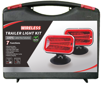 Lampu Kombinasi Belakang Nirkabel LED Efisiensi Cahaya Tinggi untuk Truk, Trailer & Van Premium, dengan Fungsi Rem dan Sein