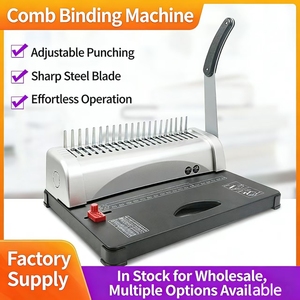 Machine à relier manuelle à spirale, machine à perforer le papier A4 en plastique <span class=keywords><strong>pour</strong></span> la <span class=keywords><strong>reliure</strong></span> de livres - Product Image 3