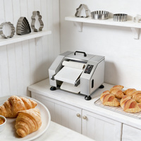 Machine à rouler la pâte à croissants la plus vendue, machine à former les croissants, machine à fabriquer les croissants