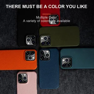 Real Leather Case For Iphone 12 14 Leather Phone Cases For Iphone 12 Pro Phone Case Cover For Iphone 12 Pro