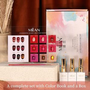 Juegos de Esmaltes de Uñas en Gel UV de 9 Colores Oferta Especial Año Nuevo Gel Magnético Ojo de Gato con Brillantina Roja Borgoña Rojo Sangre Destellante Esmalte de Uñas LED de Gran Venta - Product Image 5