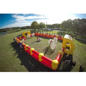 Campo da Calcio Gonfiabile Commerciale in PVC Ecologico, <span class=keywords><strong>Arena</strong></span> con Palle Bumper per Bambini e Adulti, Garanzia di 3 Anni, per 10 Persone - Product Image 2