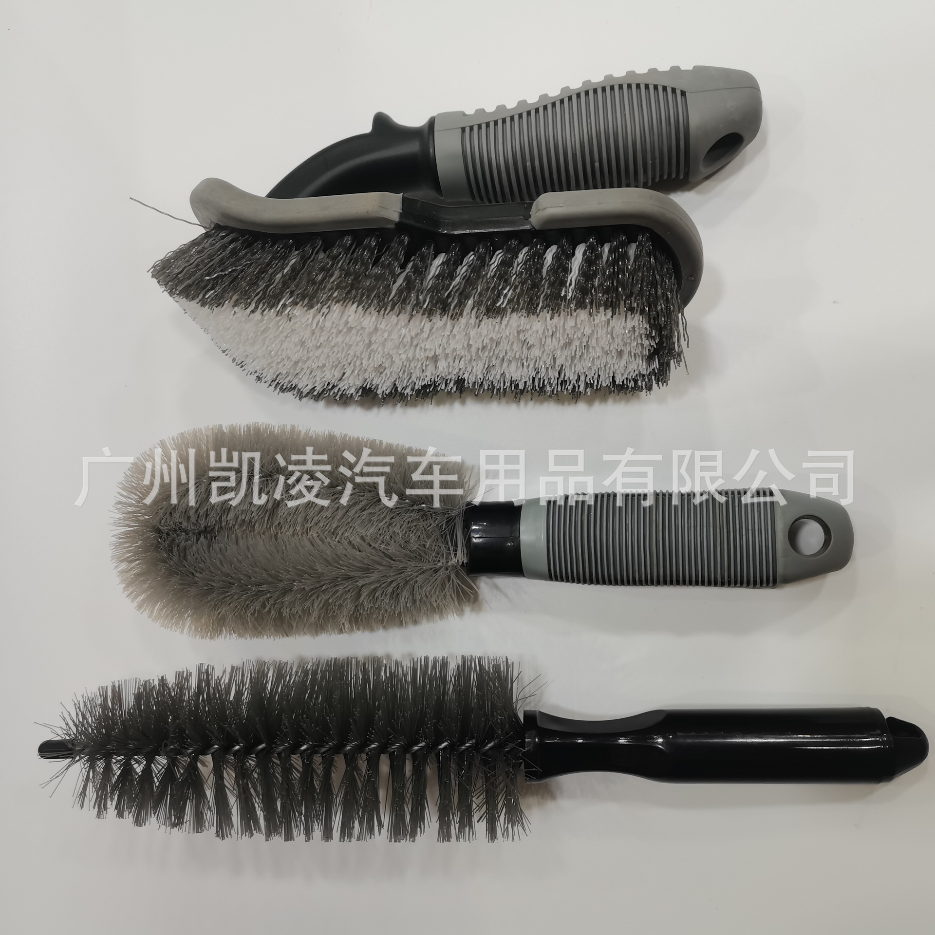Boat-shaped 3-piece set in gray