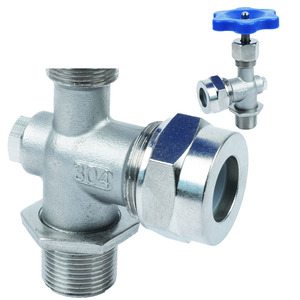 قطع غيار خدمة التصنيع بالتحكم الرقمي بالكمبيوتر من Yod Precision، صمام قياس 1/2 2 بوصة NPT، مقياس ضغط غاز يدوي OEM، عازل لإصلاح السباكة - Product Image 3