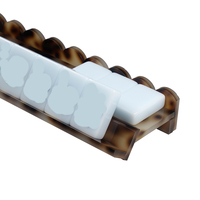 Support magnétique pour tuiles de mahjong américain en écaille de tortue de 20 pouces, bras de poussée pour mahjong