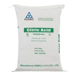 Ácido Cítrico Monohidrato en Polvo de Grado Alimenticio Premium, Agente Ácido y Acidulante para Bases de Chicle y Otros Usos Alimentarios - Product Image 2