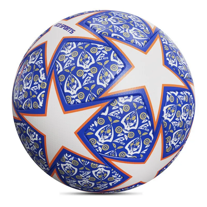 Bola de futebol com logotipo personalizado, bolas de futebol PU de ligação térmica tamanho 5 de melhor qualidade, 2023