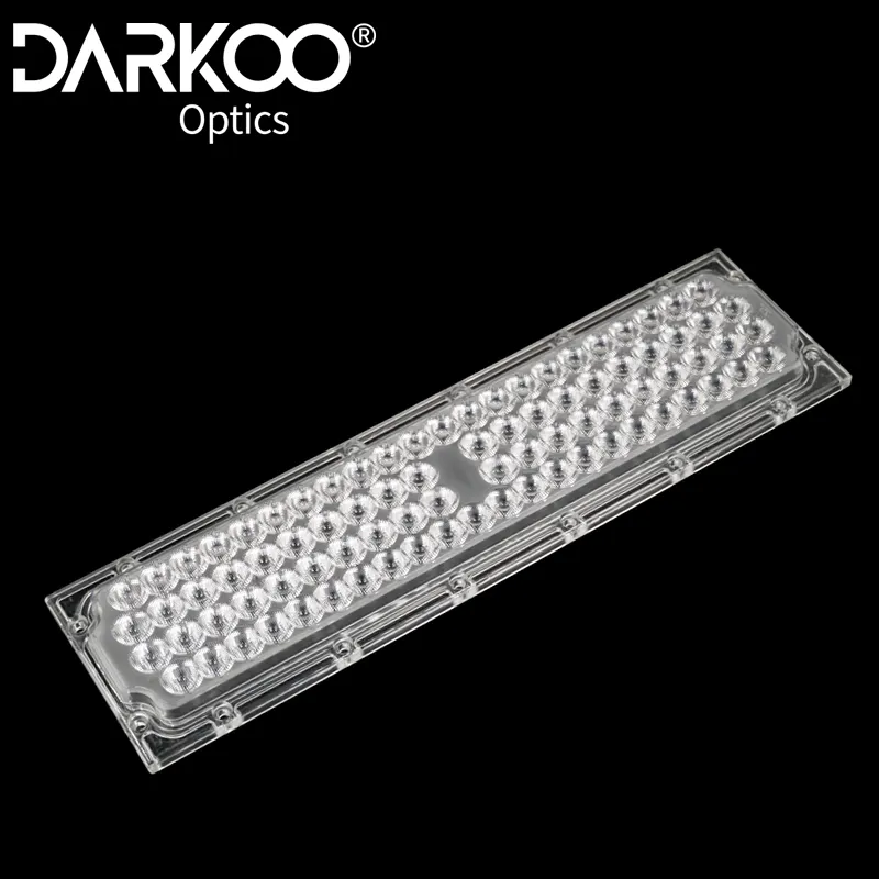 100/120/154/173/252Mm illuminazione a Tunnel 10/30/60 gradi Led ottico obiettivo Pmma 3030 5050 per lente lampione a Led