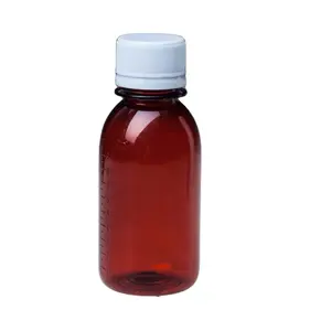 Botella de medicina ámbar, botella de medicina de 30ml / 60ml / 100ml / 120ml / 150ml / 200ml / 250ml / 500ml