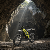 Moto électrique tout-terrain ZONSEN EX2 80 km/h 50 mph, 6,5 kW de puissance de pointe, 72 V 4000 W, moteur central, vitesse rapide, UE