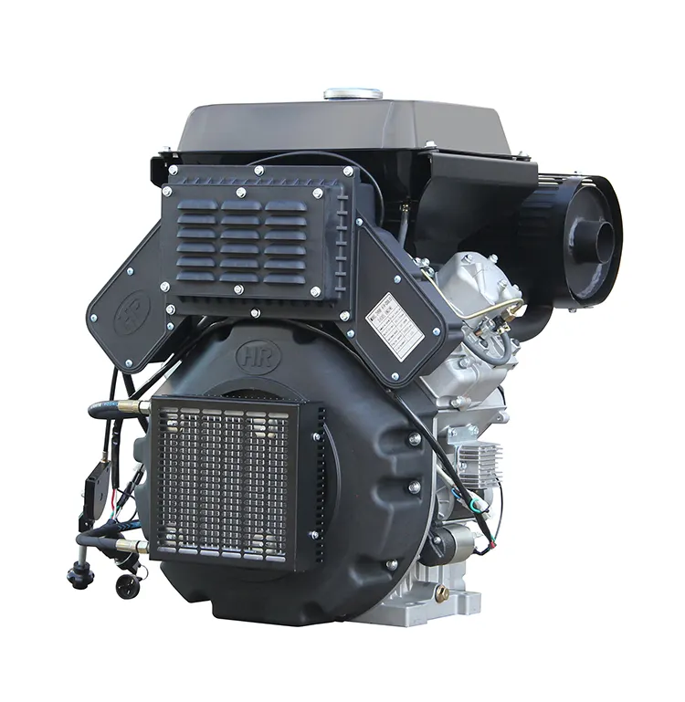 30HP HR2v98F 4 السكتة الدماغية 2 محرك ديزل أسطواني المحرك