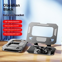 Support de téléphone pliable rotatif à 360 degrés YJ P5, support de tablette de bureau, support métallique universel pour diffusion en direct