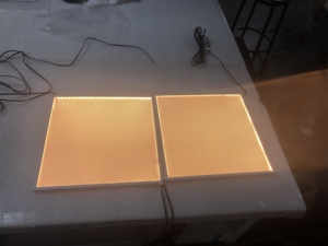 Tùy chỉnh thực hiện siêu mỏng Vòng Trần bảng điều chỉnh đèn lịch thi đấu <span class=keywords><strong>LED</strong></span> bảng điều chỉnh ánh sáng cho văn phòng nhà Dimmable đèn nền Bảng điều chỉnh <span class=keywords><strong>Led</strong></span> Poster - Product Image 3