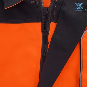 High Visibility Workwear Shirt With Pockets