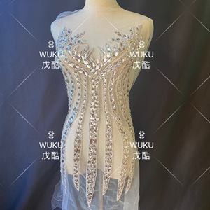 La mano del pezzo superiore rende la toppa decorativa di <span class=keywords><strong>grandi</strong></span> dimensioni con bling bling - Product Image 2