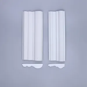 PVC flexível moldagem guarnição, como gesso tiras DIY parede decoração, atacado móveis fábrica acessórios