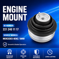 Soporte de Motor Duradero para Mercedes Benz Clase S W221, Alto Rendimiento de Sellado, A Prueba de Fugas, Fiabilidad, OE 2212401117