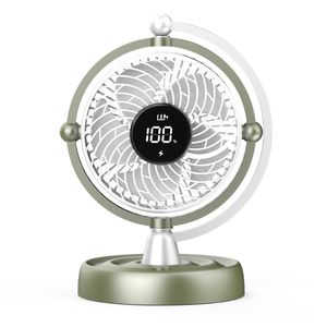 Système solaire modèle planète ventilateur de refroidissement rechargeable USB décor de bureau de science-fiction unique pour enfants et voiture ventilateur de bureau sur le thème de l'espace - Product Image 6