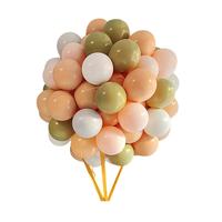 Ballons en latex rétro de couleurs rose sable, blanc, olive, vert, abricot, rose, orange, épais, pour décoration de fête, 5, 10, 12, 18, 36 pouces