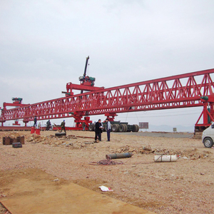 Prix direct usine, personnalisable : Lanceur de poutres de pont autoportant 80t pour autoroutes, voies ferrées, ponts, etc. - Product Image 2