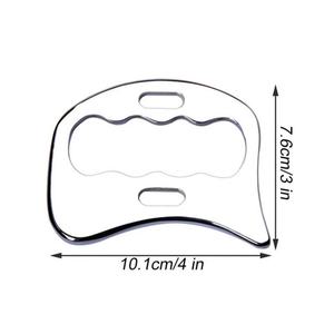 Pisau Fascia Pelepas Otot dari Baja Tahan Karat dengan Permukaan Cermin untuk Terapi Fisik Tubuh dan Pijat Derma Guasha Massager - Product Image 2
