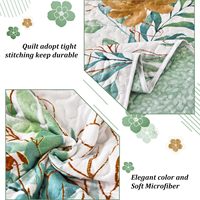 Conjunto de algodón para todas las estaciones, conjunto de diseñador español, edredones, Minorista, tela de bambú acolchada, juegos de cobertor de cama de Bambú