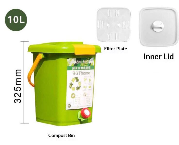 10 L + Plaque filtrante