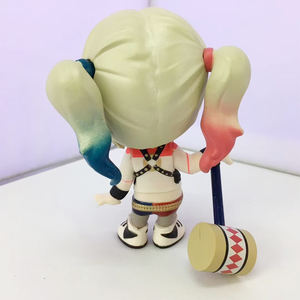 Anime <span class=keywords><strong>Harley</strong></span> <span class=keywords><strong>Quinn</strong></span> figura juguete <span class=keywords><strong>muñeca</strong></span> para hornear pasteles decoraciones juego accesorios producto al por mayor 3D Pvc Kawaii lindo personaje - Product Image 3