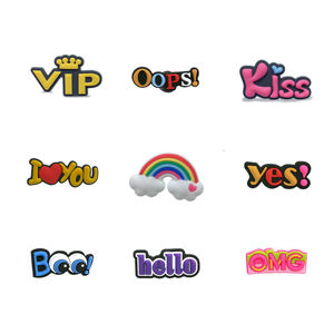 Breloques de chaussures en PVC, accessoires de bricolage, sandales de jardin, décoration de chaussures, cadeaux pour enfants - Product Image 1