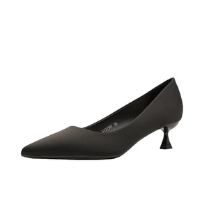 Chaussures à talons hauts pour femmes, taille petite, <span class=keywords><strong>bout</strong></span> <span class=keywords><strong>pointu</strong></span>, <span class=keywords><strong>talon</strong></span> moyen, escarpins sexy, faux escarpins de soirée de mariage - Product Image 4
